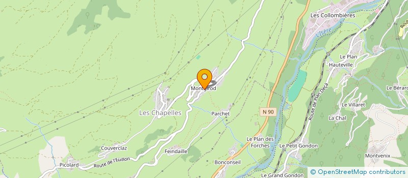 localisation de l'entreprise MONSIEUR BENJAMIN GANIVET  LES CHAPELLES