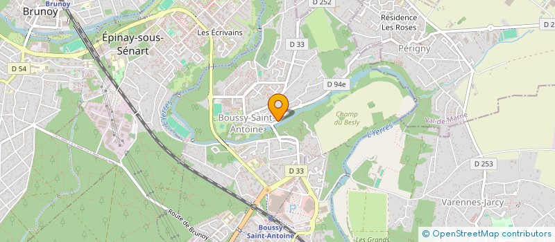 localisation de l'entreprise MONSIEUR BENJAMIN GARAY  BOUSSY-SAINT-ANTOINE