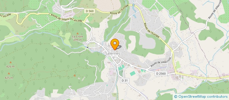 localisation de l'entreprise MONSIEUR BENJAMIN GARCIA  SALERNES