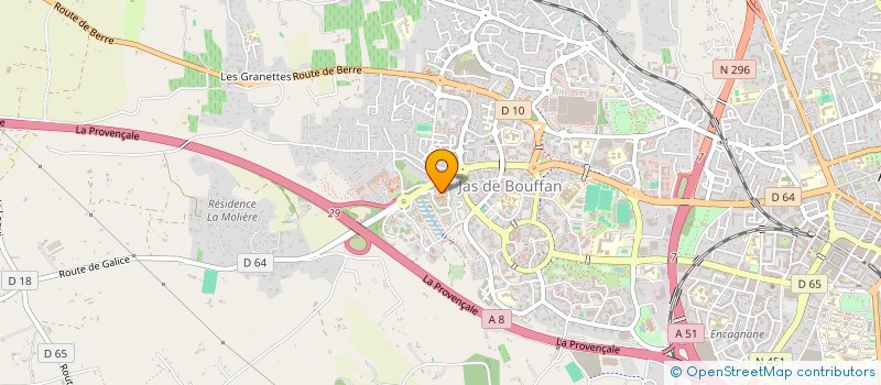 localisation de l'entreprise MONSIEUR BENJAMIN GARD  AIX EN PROVENCE
