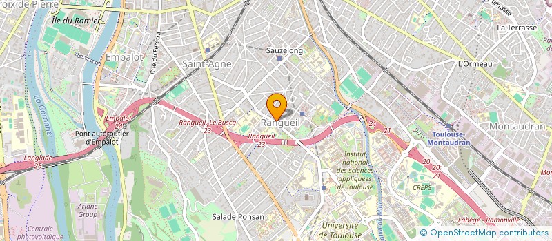 localisation de l'entreprise MONSIEUR BENJAMIN GARIBAL à TOULOUSE
