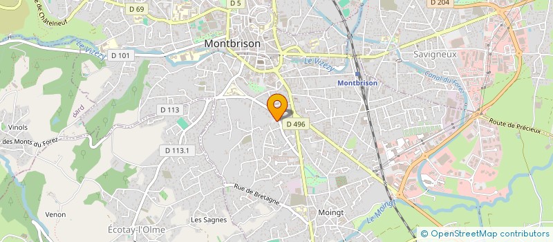 localisation de l'entreprise MONSIEUR BENJAMIN GARNIER  PRALONG