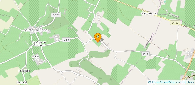 localisation de l'entreprise MONSIEUR BENJAMIN GARNIER  SAINTE-LHEURINE