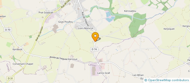 localisation de l'entreprise MONSIEUR BENJAMIN GAUTIER à PENVENAN