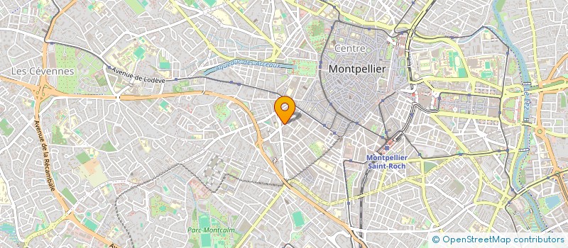 localisation de l'entreprise MONSIEUR BENJAMIN GAY à MONTPELLIER