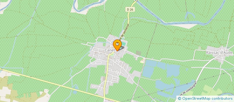 localisation de l'entreprise MONSIEUR BENJAMIN GAY  FABREZAN