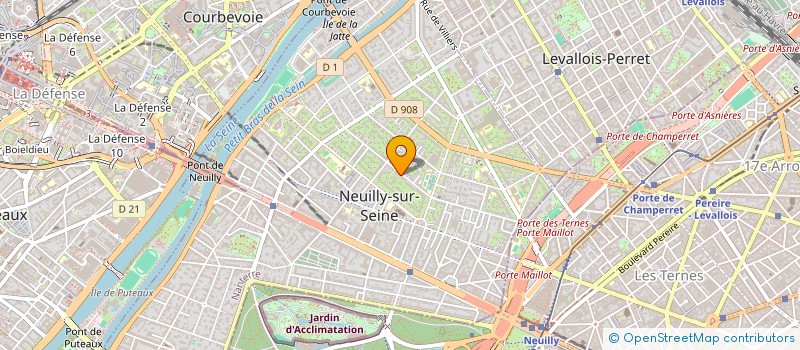 localisation de l'entreprise MONSIEUR BENJAMIN GEFFRIER  NEUILLY-SUR-SEINE