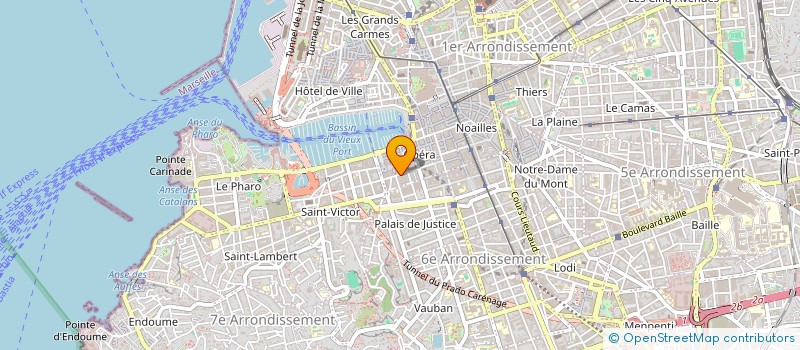 localisation de l'entreprise MONSIEUR BENJAMIN GEMINEL à MARSEILLE