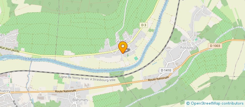 localisation de l'entreprise MONSIEUR BENJAMIN GERARD  ESSOMES-SUR-MARNE