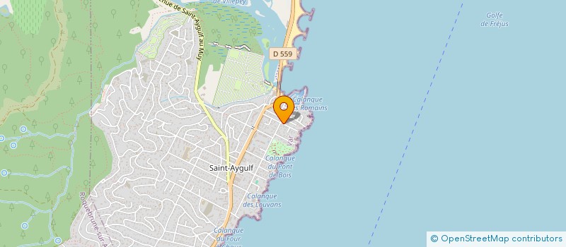 localisation de l'entreprise MONSIEUR BENJAMIN GIAIME à FREJUS