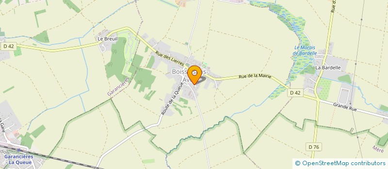 localisation de l'entreprise MONSIEUR BENJAMIN GIDON  BOISSY-SANS-AVOIR