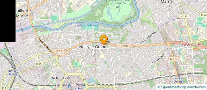 localisation de l'entreprise MONSIEUR BENJAMIN GIORGIS à NOISY-LE-GRAND