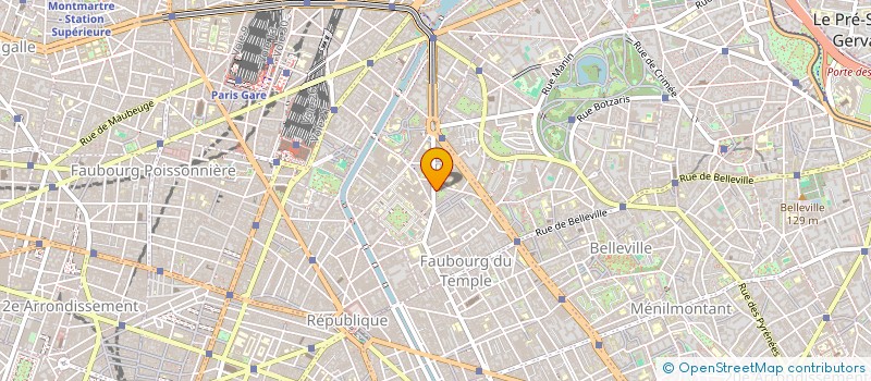 localisation de l'entreprise MONSIEUR BENJAMIN GIRARD  PARIS