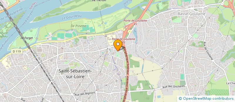 localisation de l'entreprise MONSIEUR BENJAMIN GIRAUD  SAINT-SEBASTIEN-SUR-LOIRE