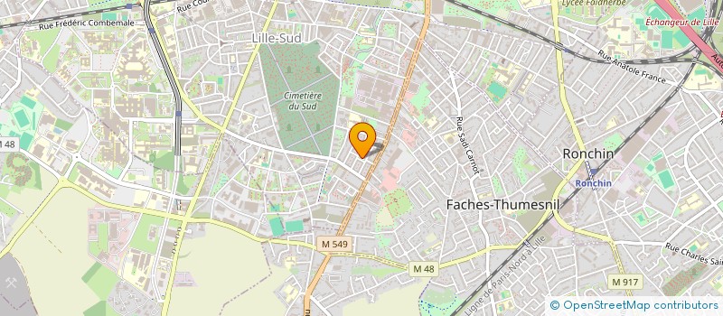 localisation de l'entreprise MONSIEUR BENJAMIN GLOIRE RUSIMBUKA à LILLE