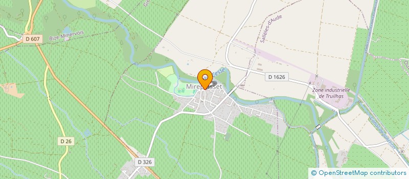 localisation de l'entreprise MONSIEUR BENJAMIN GODARD  MIREPEISSET