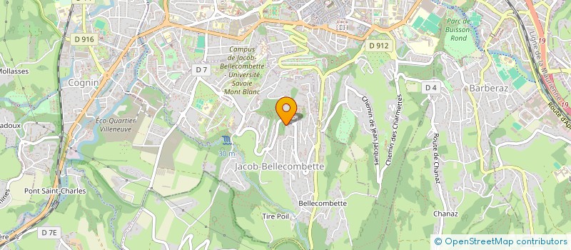 localisation de l'entreprise MONSIEUR BENJAMIN GODDE  BARBY