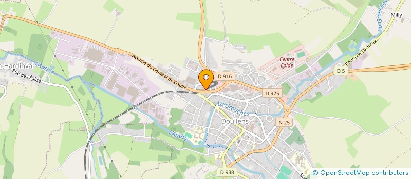 localisation de l'entreprise MONSIEUR BENJAMIN GOMES-SEMEDO à DOULLENS