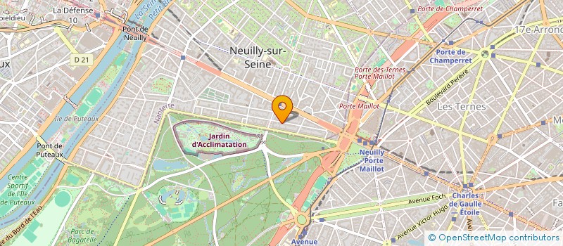 localisation de l'entreprise MONSIEUR BENJAMIN GOMY  NEUILLY-SUR-SEINE