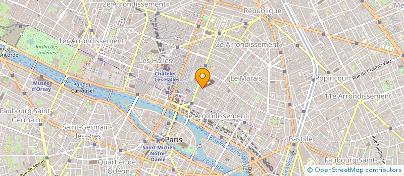 localisation de l'entreprise MONSIEUR BENJAMIN GONTHIER  PARIS