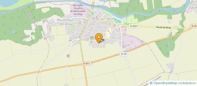 localisation de l'entreprise MONSIEUR BENJAMIN GORET  BRAY-SUR-SEINE