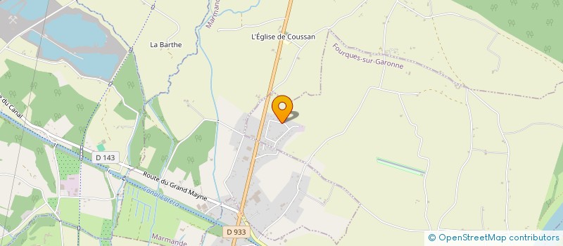 localisation de l'entreprise MONSIEUR BENJAMIN GOURGUES  FOURQUES-SUR-GARONNE