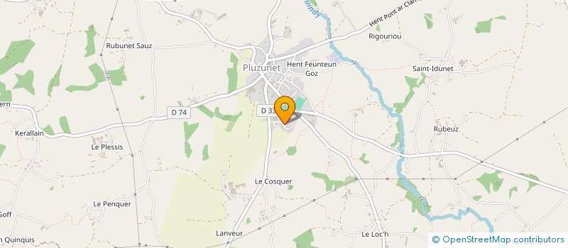 localisation de l'entreprise MONSIEUR BENJAMIN GOUY  PLUZUNET