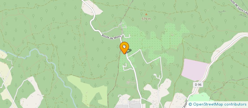 localisation de l'entreprise MONSIEUR BENJAMIN GRAILLE  CALLIAN