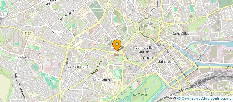 localisation de l'entreprise MONSIEUR BENJAMIN GRANET à CAEN