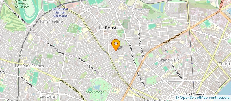 localisation de l'entreprise MONSIEUR BENJAMIN GREGOR à LE BOUSCAT