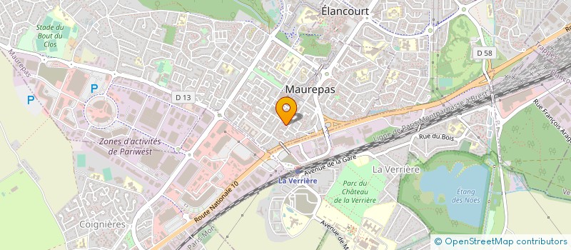 localisation de l'entreprise MONSIEUR BENJAMIN GREGORY FAGETTE  MAUREPAS