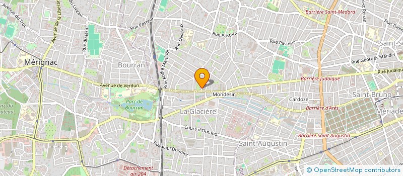 localisation de l'entreprise MONSIEUR BENJAMIN GRELIER  BORDEAUX