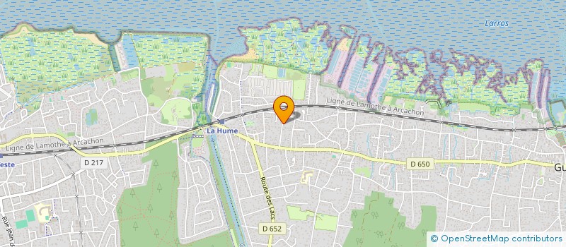 localisation de l'entreprise MONSIEUR BENJAMIN GREMILLET  GUJAN-MESTRAS