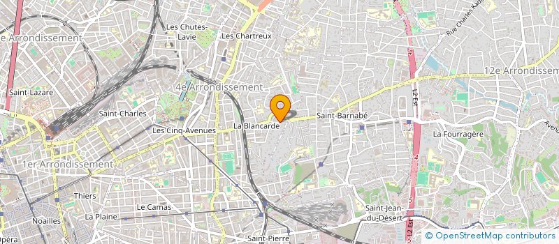 localisation de l'entreprise MONSIEUR BENJAMIN GRISARD à MARSEILLE