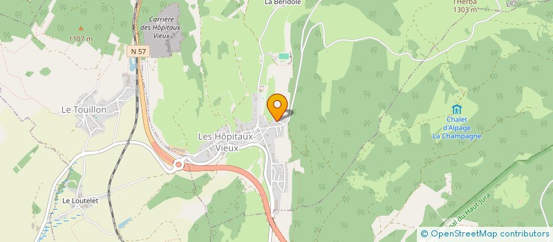 localisation de l'entreprise MONSIEUR BENJAMIN GROBON  METABIEF