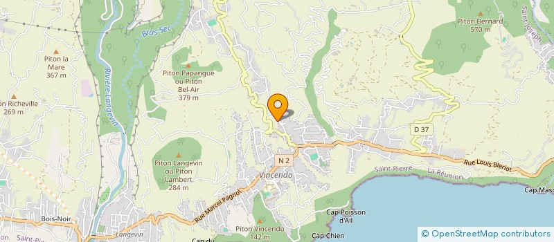 localisation de l'entreprise MONSIEUR BENJAMIN GRONDIN  SAINT-JOSEPH