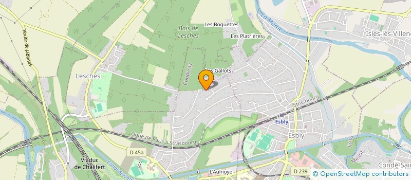 localisation de l'entreprise MONSIEUR BENJAMIN GROU  COUPVRAY