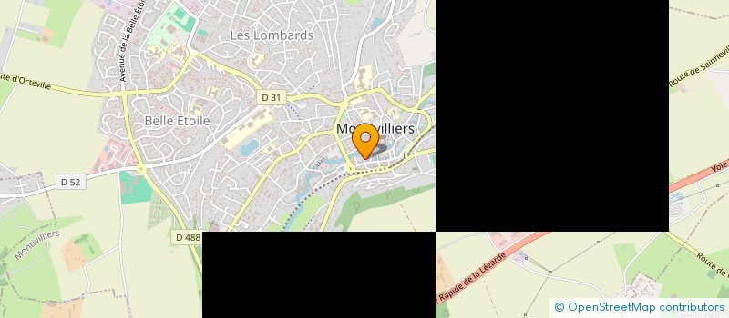 localisation de l'entreprise MONSIEUR BENJAMIN GROUHEL  MONTIVILLIERS