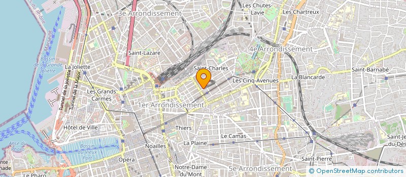 localisation de l'entreprise MONSIEUR BENJAMIN GRUET à MARSEILLE