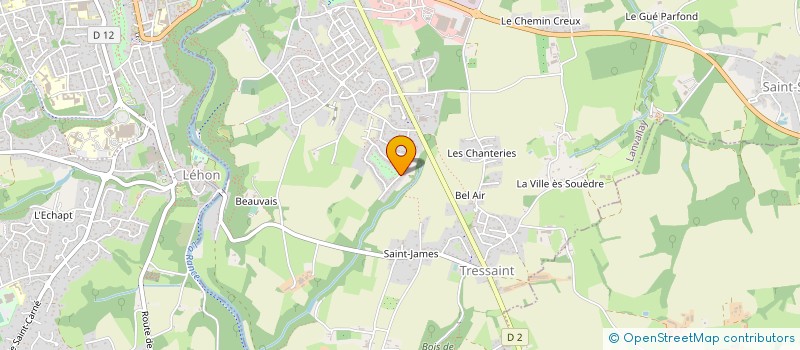 localisation de l'entreprise MONSIEUR BENJAMIN GUERAS  LANVALLAY