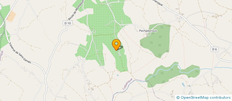 localisation de l'entreprise MONSIEUR BENJAMIN GUERIN  LALBENQUE