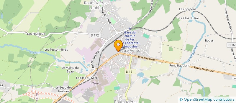localisation de l'entreprise MONSIEUR BENJAMIN GUERRY à TERRES-DE-HAUTE-CHARENTE
