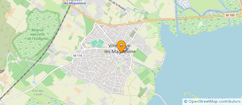 localisation de l'entreprise MONSIEUR BENJAMIN GUIBERT  VILLENEUVE-LES-MAGUELONE