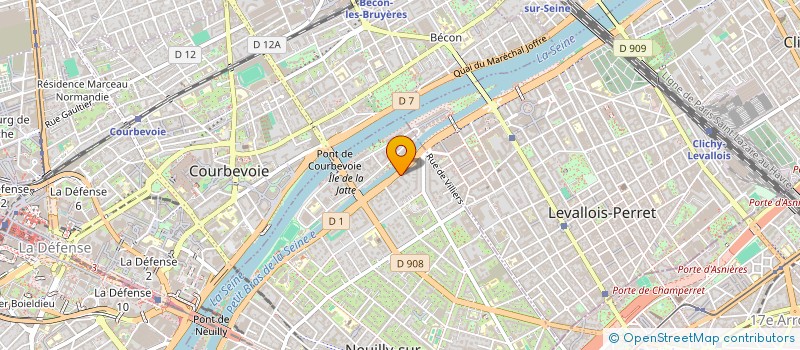 localisation de l'entreprise MONSIEUR BENJAMIN GUIBLAIS à NEUILLY-SUR-SEINE