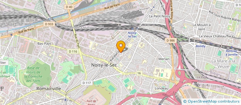 localisation de l'entreprise MONSIEUR BENJAMIN GUIGUI à NOISY-LE-SEC