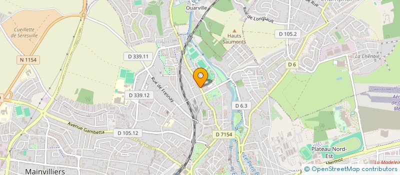 localisation de l'entreprise MONSIEUR BENJAMIN GUILLEMIN  LABENNE