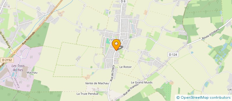 localisation de l'entreprise MONSIEUR BENJAMIN GUILLIEN à VENNECY