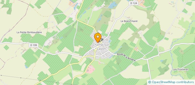 localisation de l'entreprise MONSIEUR BENJAMIN GUILLOT  BELLEVIGNE-EN-LAYON