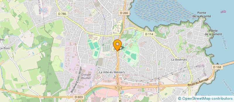 localisation de l'entreprise MONSIEUR BENJAMIN GUILLOT  DINARD