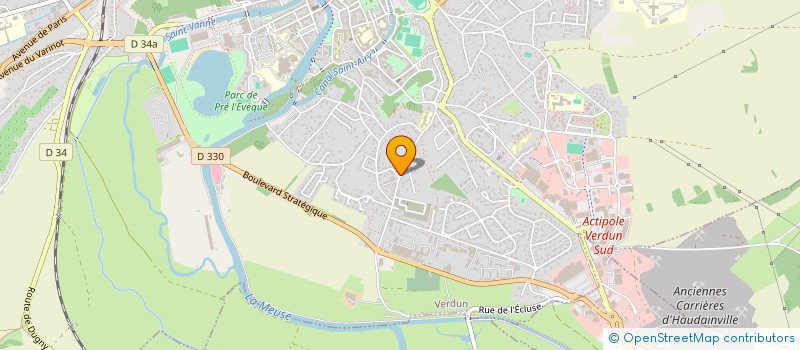 localisation de l'entreprise MONSIEUR BENJAMIN GUSCHING à VERDUN
